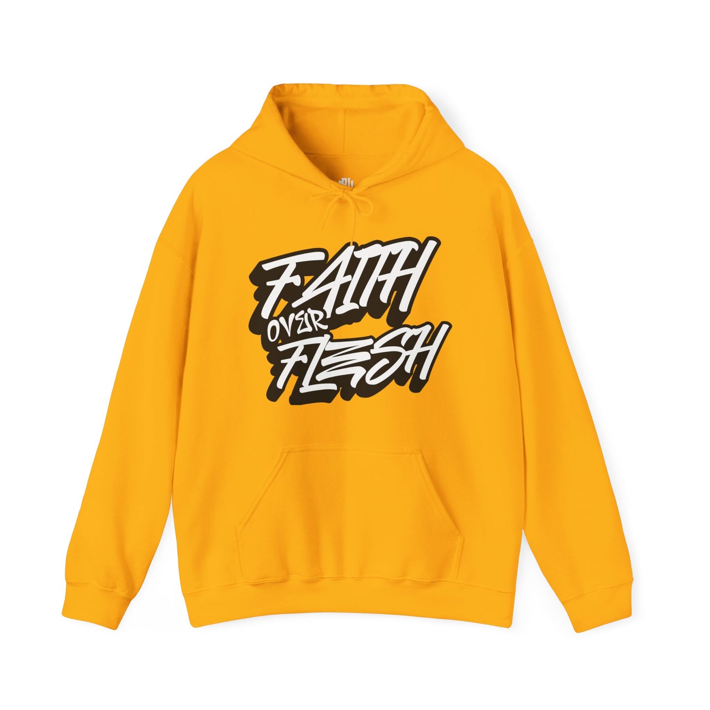 FAITH OVER FLESH - UNISEX HOODIE