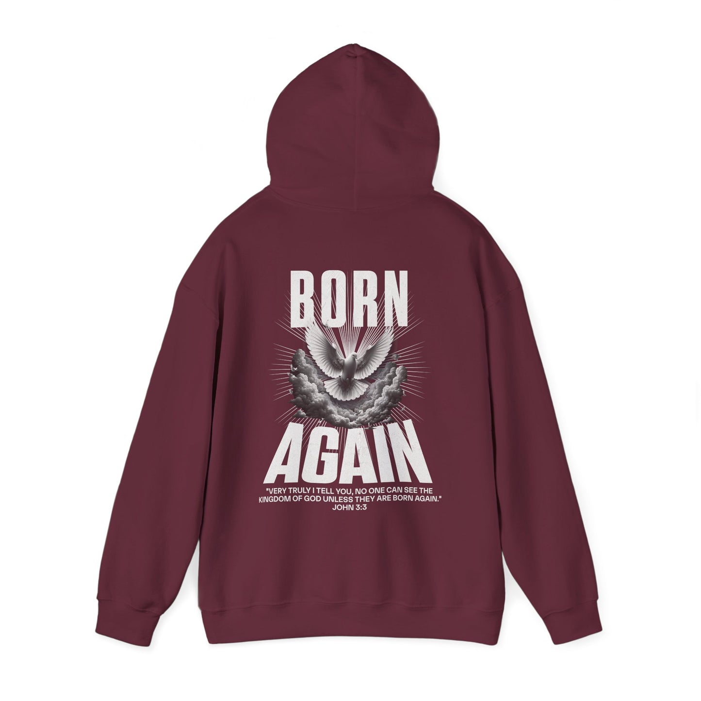 BORN AGAIN - UNISEX HOODIE