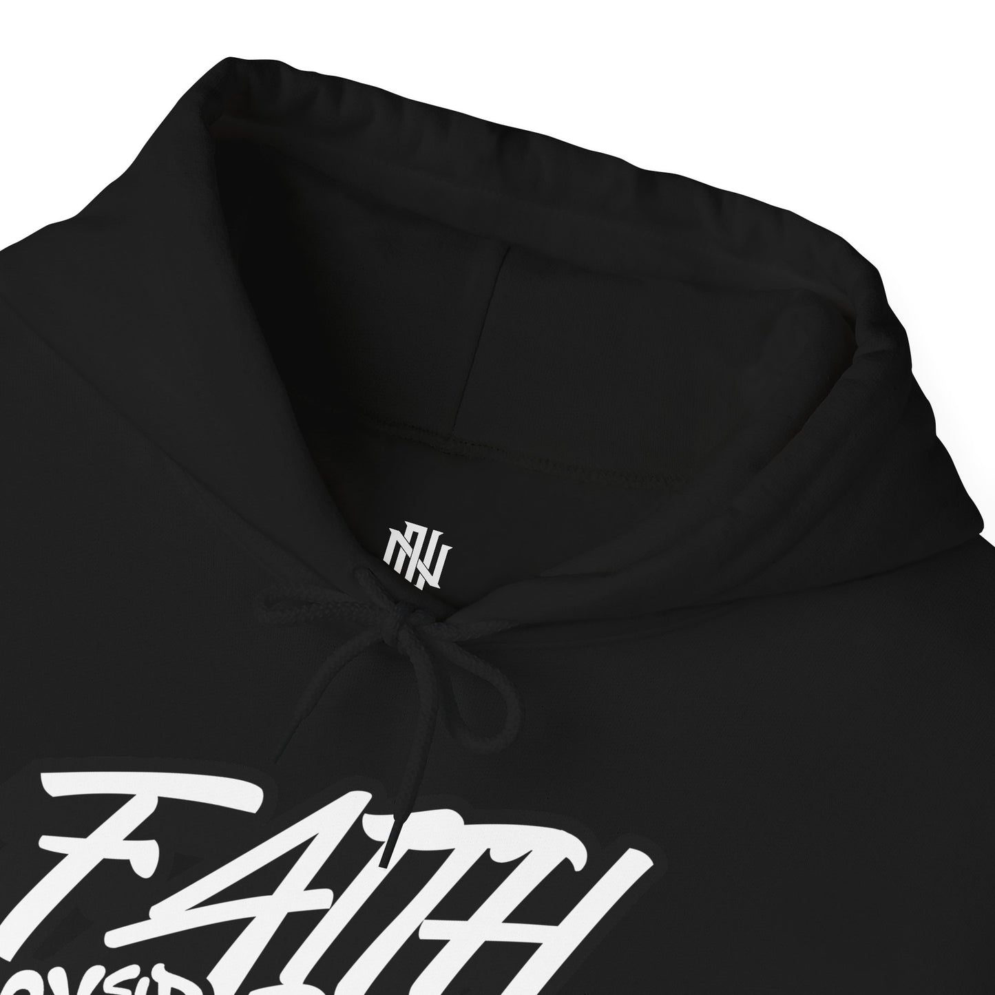 FAITH OVER FLESH - UNISEX HOODIE