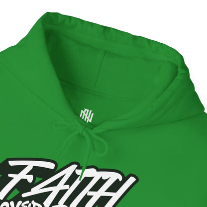 FAITH OVER FLESH - UNISEX HOODIE