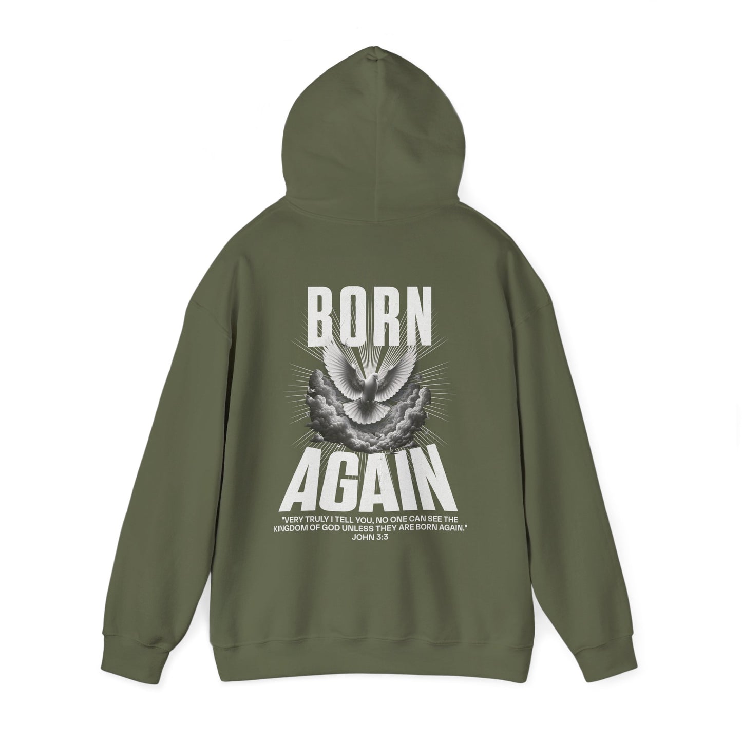 BORN AGAIN - UNISEX HOODIE