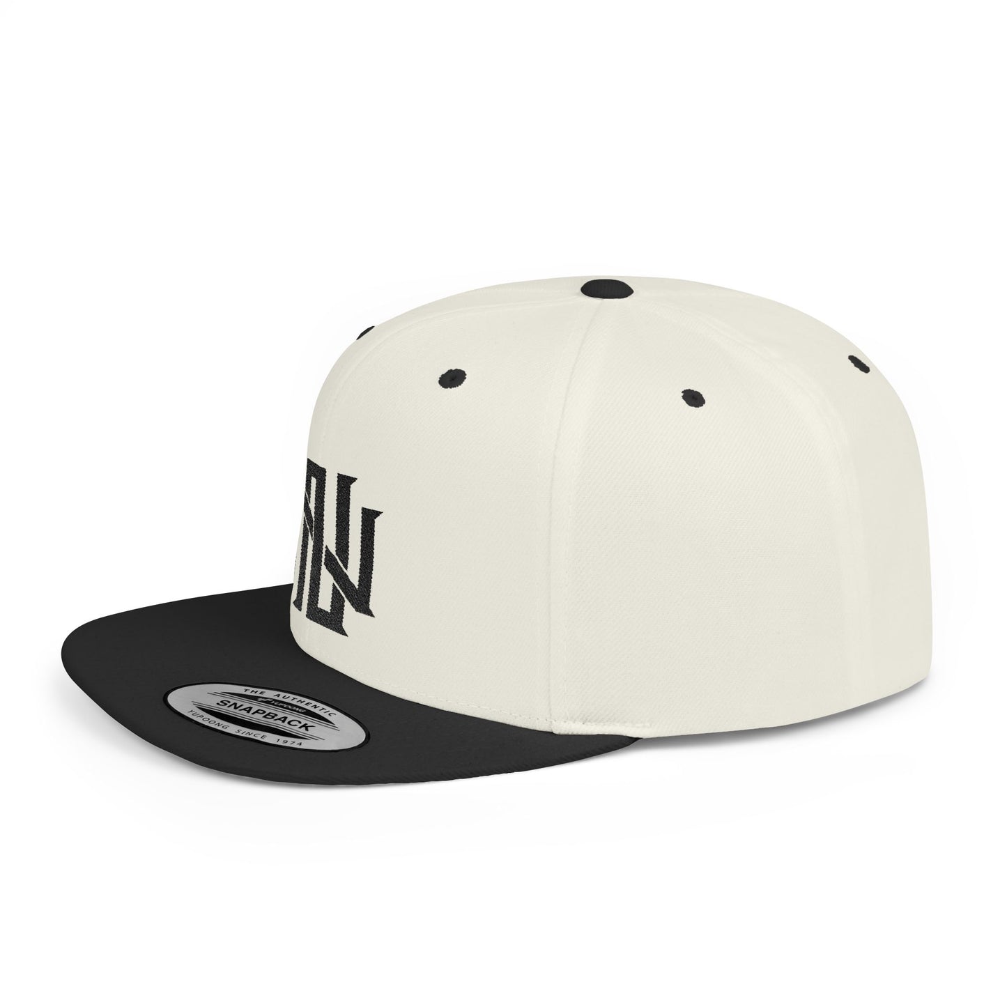 New Nature Signature Logo Snapback (Natural/Black)