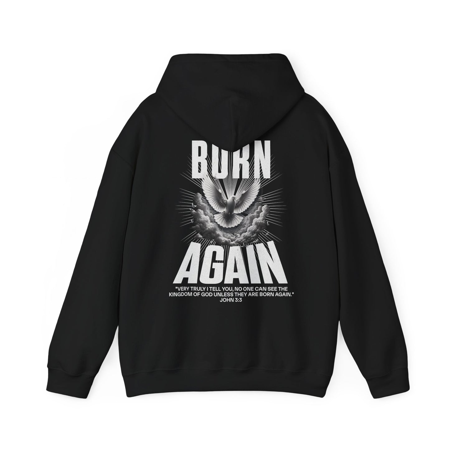 BORN AGAIN - UNISEX HOODIE