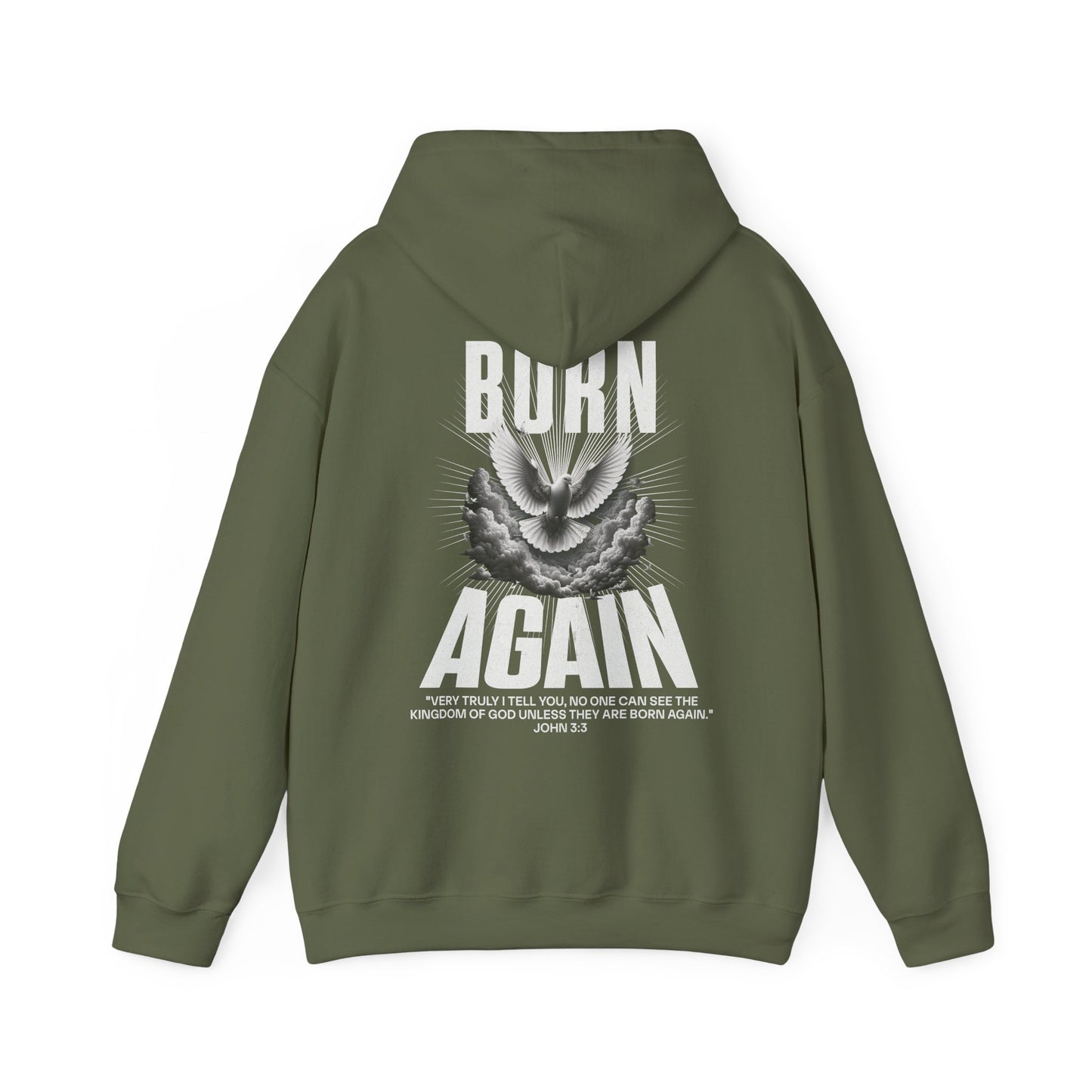 BORN AGAIN - UNISEX HOODIE