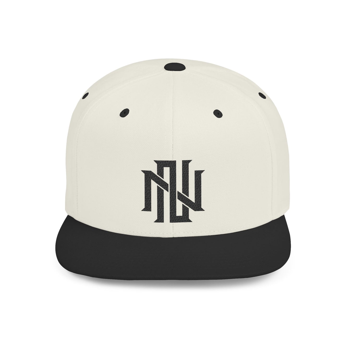 New Nature Signature Logo Snapback (Natural/Black)