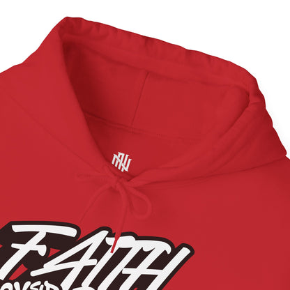 FAITH OVER FLESH - UNISEX HOODIE