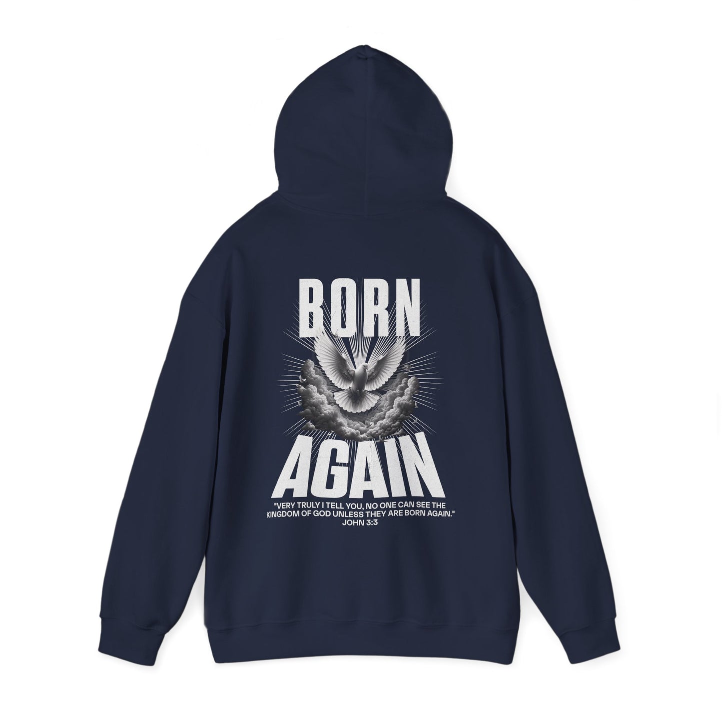 BORN AGAIN - UNISEX HOODIE