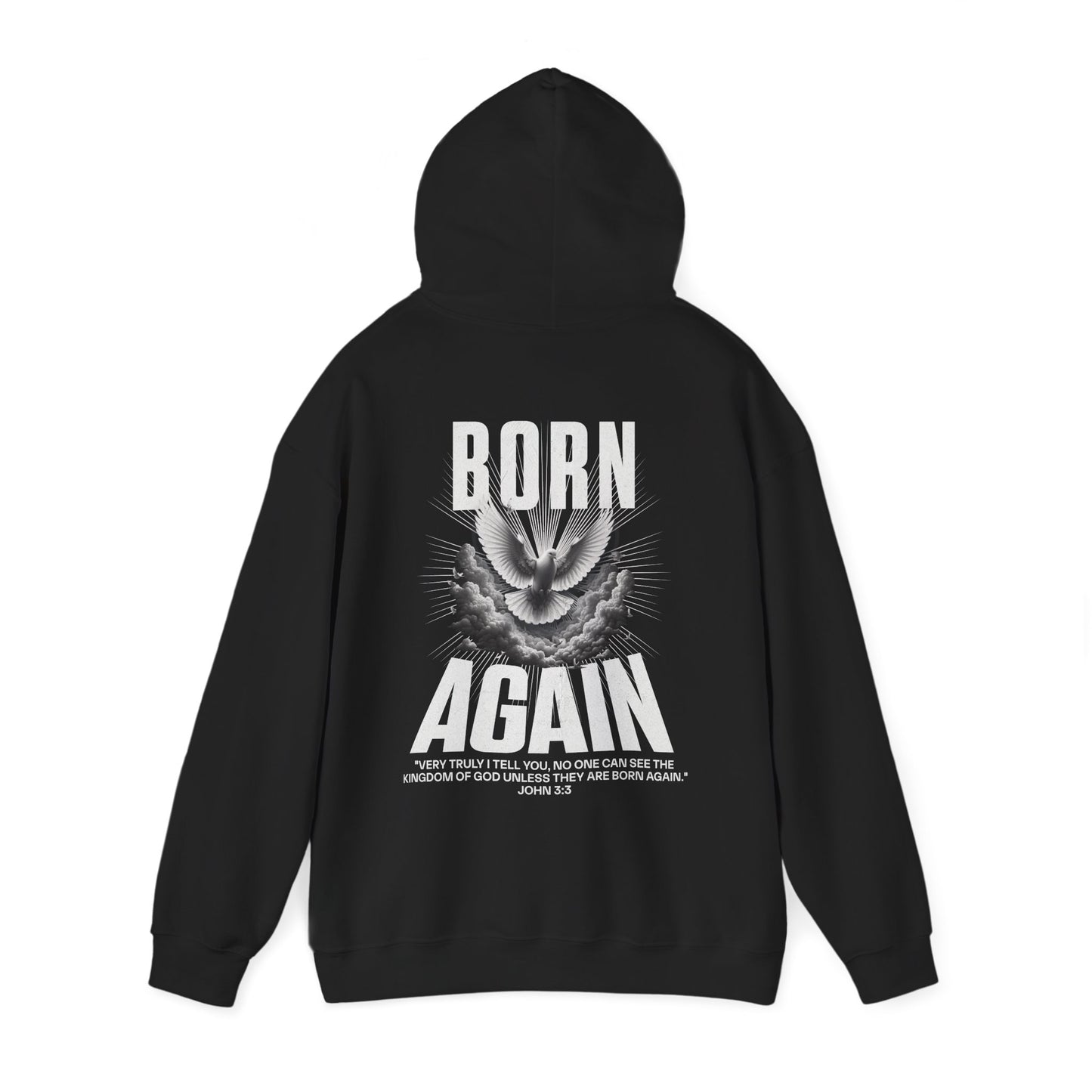 BORN AGAIN - UNISEX HOODIE
